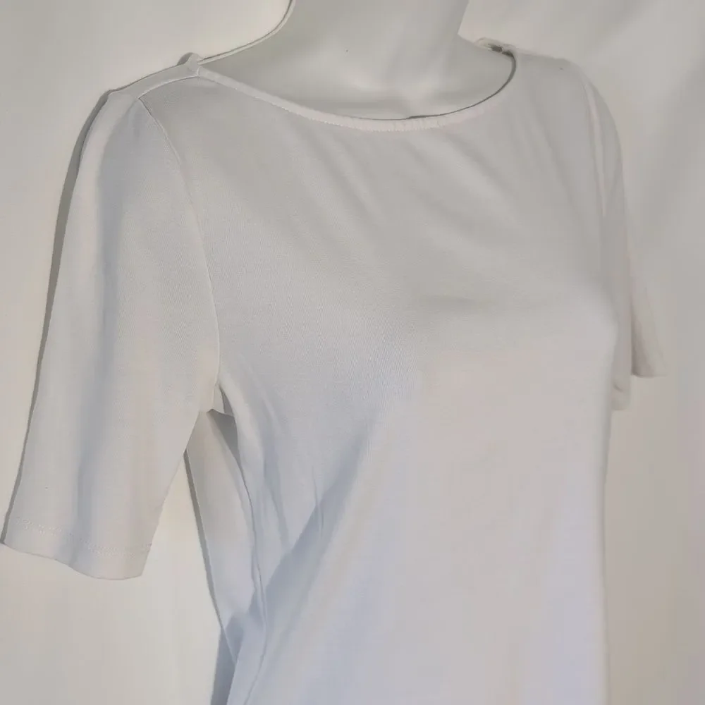 Ralph Lauren White Short Sleeve Tee - Picture 2 of 6